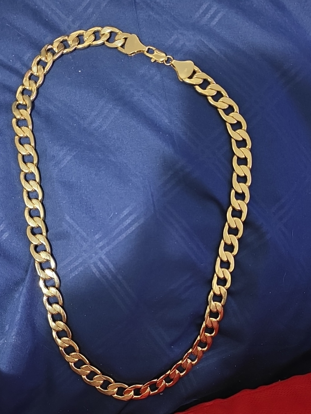 Gold Chain Link Necklace - Women Jewelry 18in